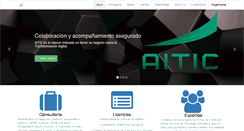 Desktop Screenshot of aitic.com.ar
