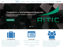 Tablet Screenshot of aitic.com.ar